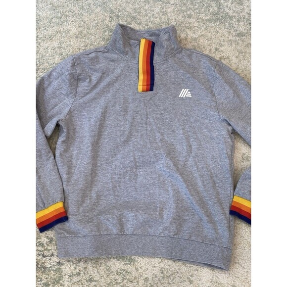 Aldi Gear Women’s Capsule Collection 1/4 Zip Size L Pullover Large Retro Track - Picture 1 of 5